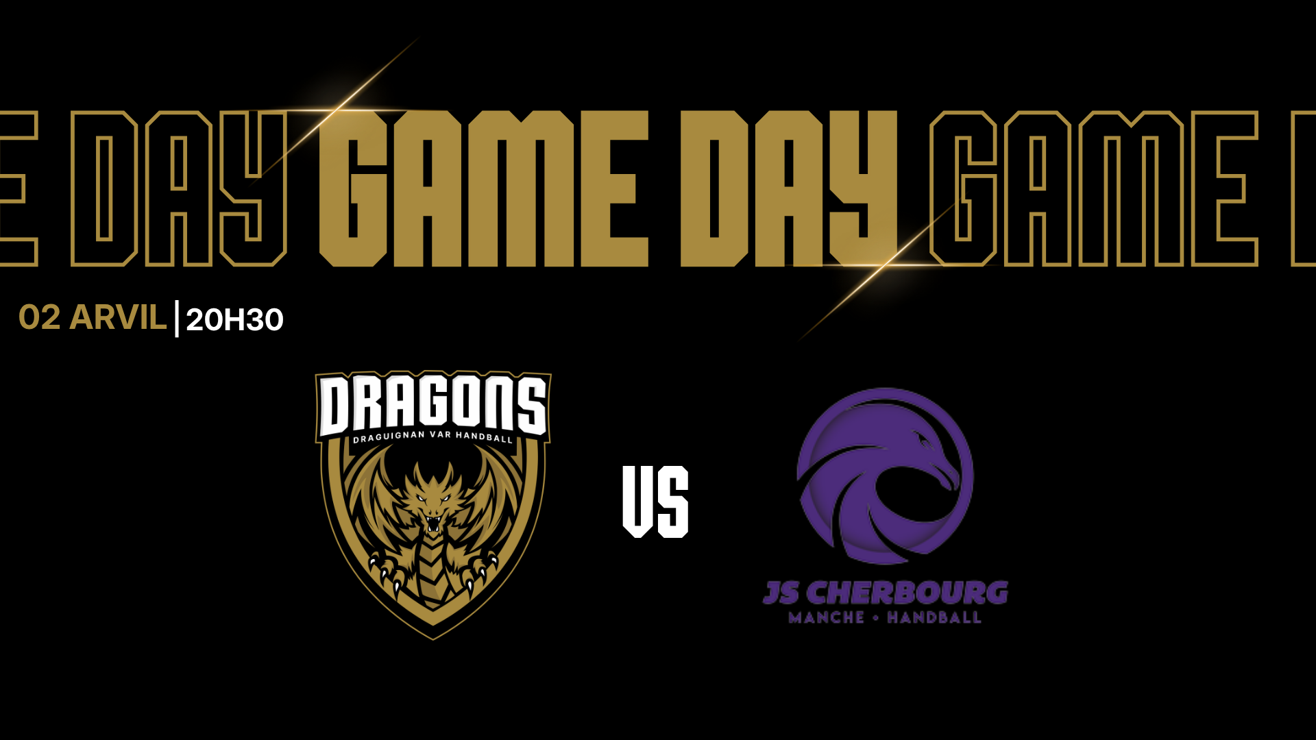 Les Dragons VS Cherbourg