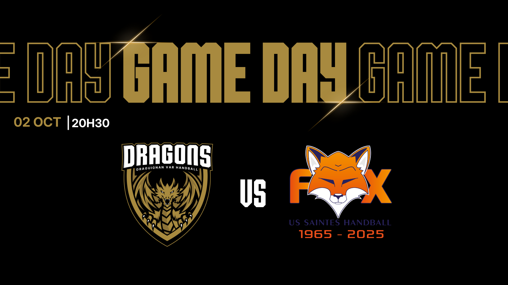 Les Dragons VS Saintes